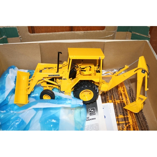 255 - 3 heavy plant/construction equipment made up kits. 2x AMT ERTL- Caterpillar D8H Bulldozer and a John... 