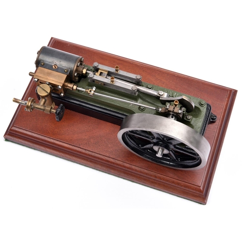 201 - A Stuart Models Mill Engine S50. A small single cylinder engine, approx 220mm long. Finished in gree... 