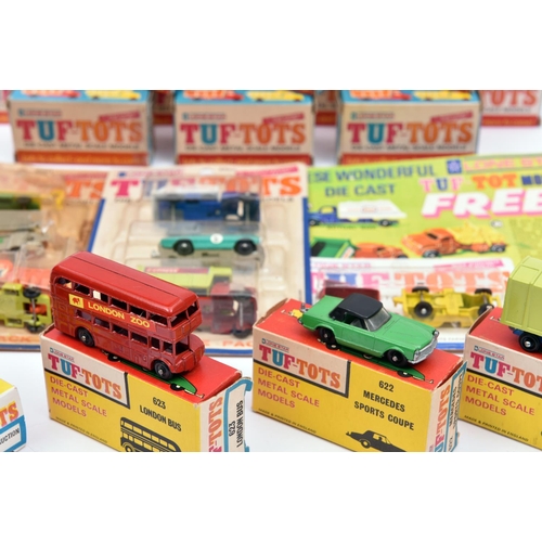 361 - 18 Lone Star Tuf-Toys comprising of 15 in solid card picture boxes,627 Earth mover,613 Speedboat wit... 