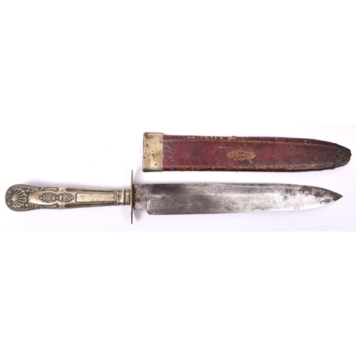 252 - A Victorian Bowie knife, SE spear point blade 9