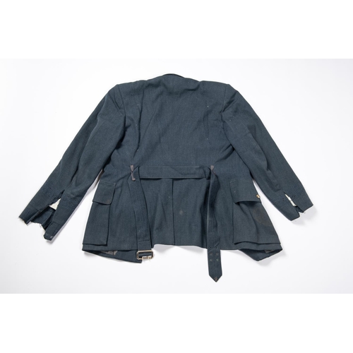 194 - A Post 1953 RAF jacket, sleeve ranking removed. GC £25-30