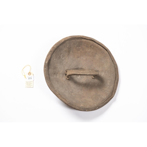 275 - An old Somali small hide shield, 13