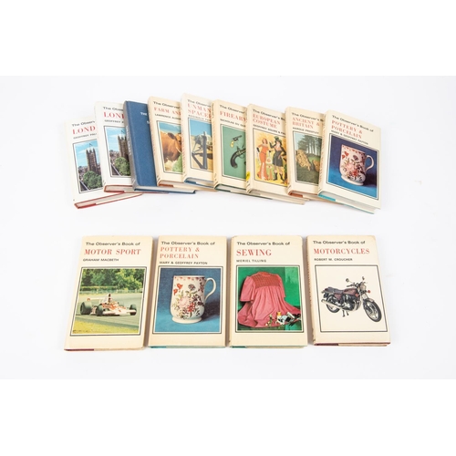 3 - 88x Observer's Books published by Frederick Warne. Mainly 1950s-70s editions with a good spread of t... 