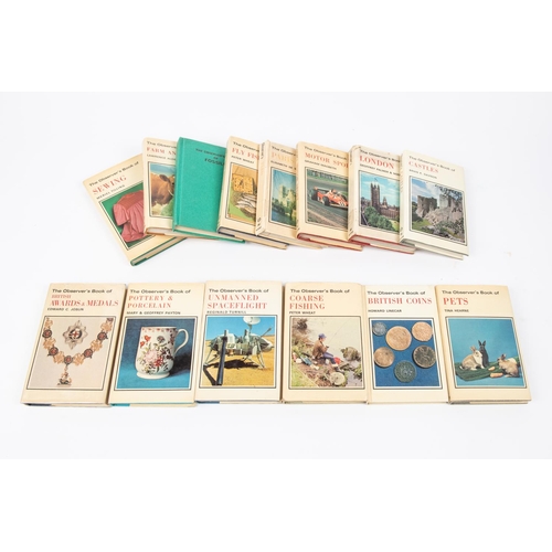 4 - 88x Observer's Books published by Frederick Warne. Mainly 1950s-70s editions with a good spread of t... 