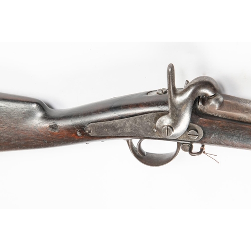 341 - A French 12 bore (18mm) Model 1842 rifled percussion carbine, 45