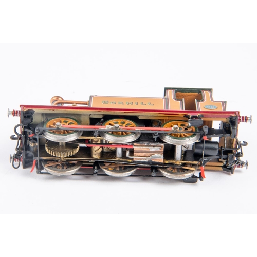 190 - An OO gauge brass kitbuilt LBSCR Terrier Class A1 0-6-0T locomotive, Boxhill 82, in Improved Engine ... 