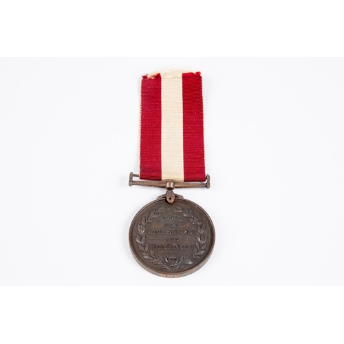 4 - A London Private Fire Brigades Association Long Service medal. Awarded for Long Service and Good Con... 