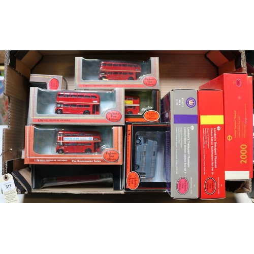 311 - 18x EFE London Transport buses and coaches, including code 2 examples and 3x LT Museum boxed sets. A... 