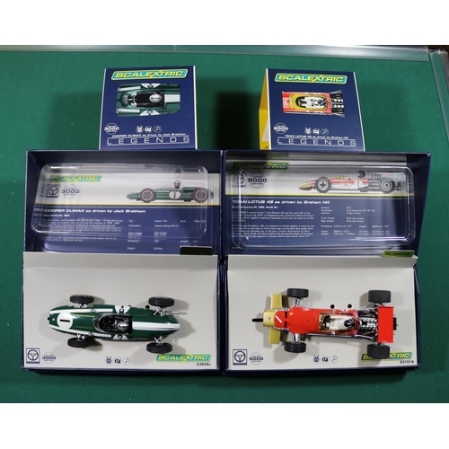 320 - 4x Hornby Hobbies Scalextric cars. 2x Good Wood Revival Meeting Classic Grand Prix series; Sterling ... 