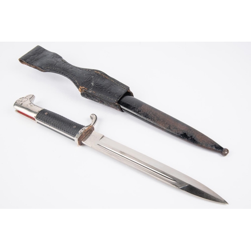 118 - A Third Reich etched K98 dress bayonet, plated blade 7¾