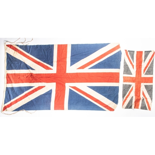 136 - A WWII printed Union flag, 62