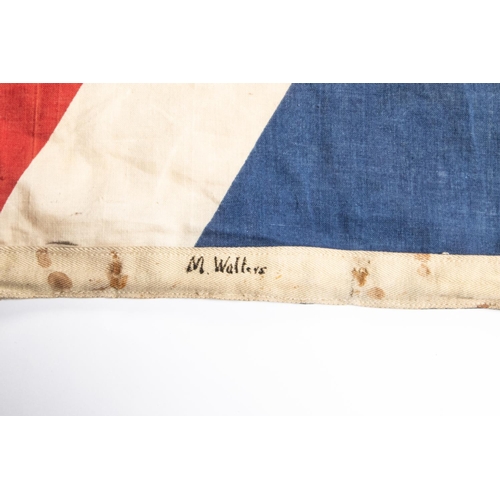 136 - A WWII printed Union flag, 62