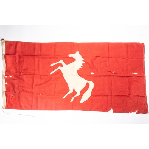 138 - A WWI military flag, 68