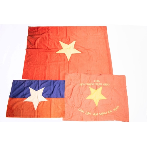 150 - 3 Vietcong flags, 28