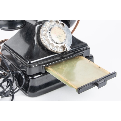 17 - A GPO 1930s/1940s 200 Series telephone. Model 232 with integral drawer. Stamped to the base with '1/... 