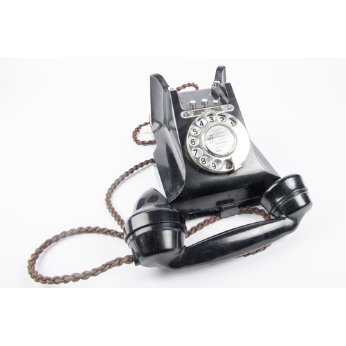 18 - A GPO 1940s/1950s 300 Series telephone. Model 328L with integral drawer. Stamped to the base with '3... 