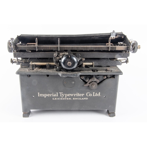 19 - An Imperial No.50 typewriter. A 1940s scarcer 'War Finish' model. Appears to be GC for age, with som... 