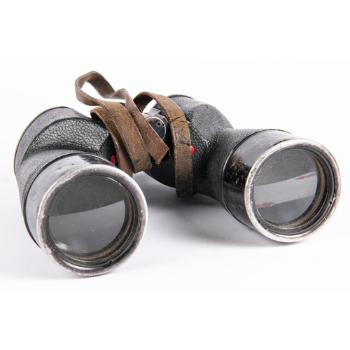 239 - A pair of WWII Canadian Army binoculars, marked with broad arrows and 