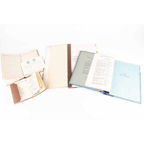 240 - A WWII RAF Observer and Air Gunners flying log book to 884 Pawley A.A.; 