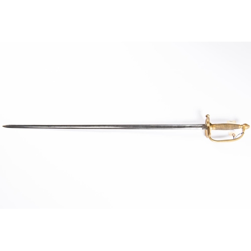 322 - A US Civil War period Model 1840 NCO's sword, blade 32