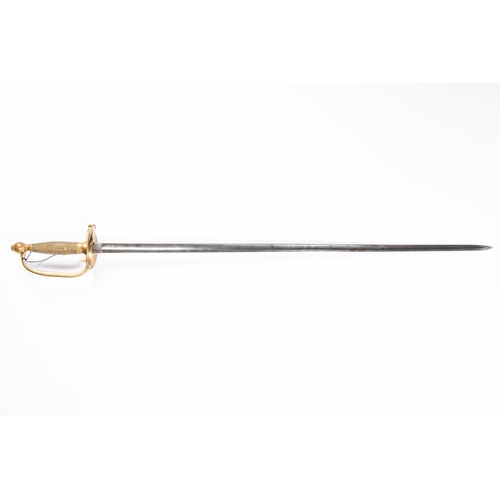 322 - A US Civil War period Model 1840 NCO's sword, blade 32