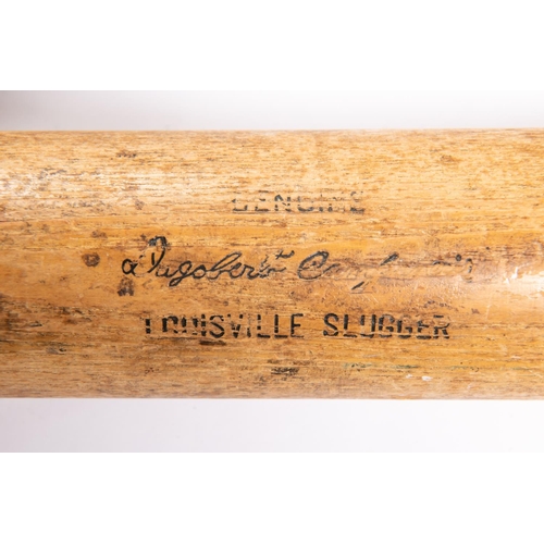 34 - 2 baseball bats, together with an assortment of catcher mitts. GC £150-200