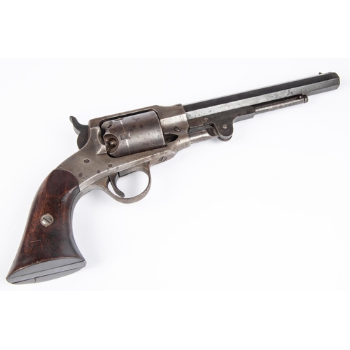 358 - A Rodgers and Spencer .44 6 shot percussion revolver, barrel 7½