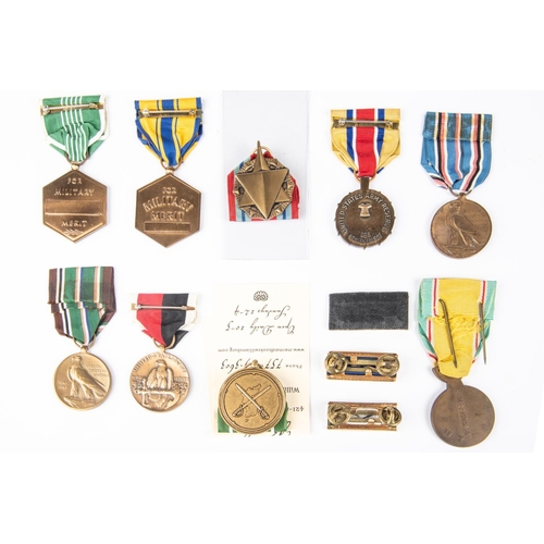 71 - USA medals etc (12) modern issues: Army Commendation medal; Air Force Commendation medal; Air Force ... 