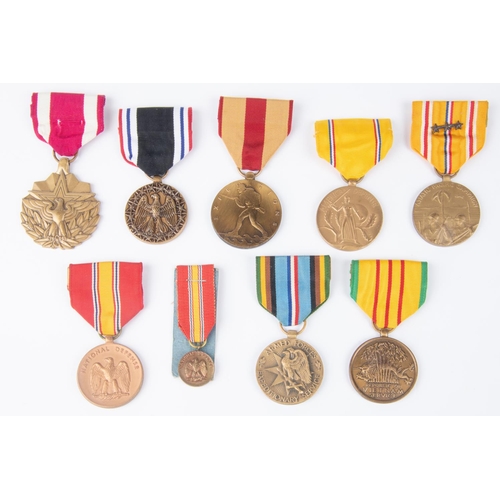 73 - USA medals (8): Meritorious Service for non combat service 1969; Prisoner of War medal 1986; Marine ... 