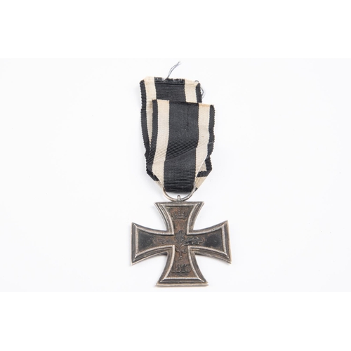 97 - A Third Reich War Service Cross, 1st class with swords, silvered finish, in its case of issue. GC £5... 