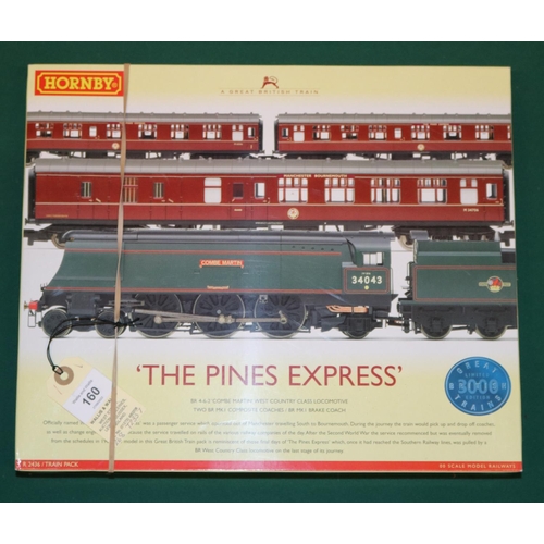 160 - Hornby 'OO' gauge Limited Edition Train Pack (R2436). 'The Pines Express'. Comprising BR Westcountry... 