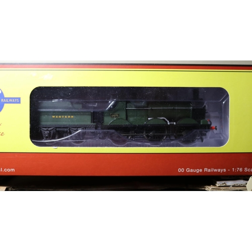 84 - Quantity of OO railway. Oxford Rail GWR Dean Goods 0-6-0 tender locomotive, RN 2475, in unlined blac... 