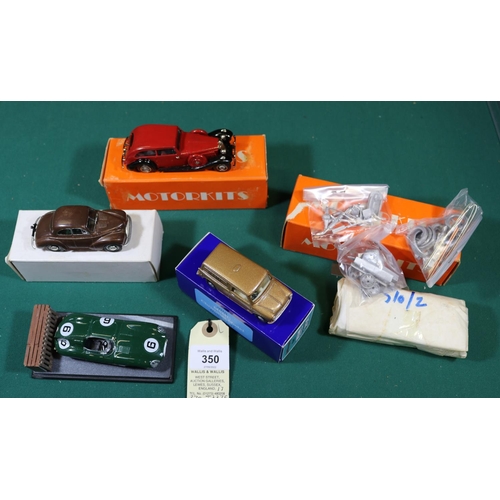 350 - A quantity of Various Makes. Including an ABC Modello Ferrari Vignale Shooting Brake. Model Road Rep... 