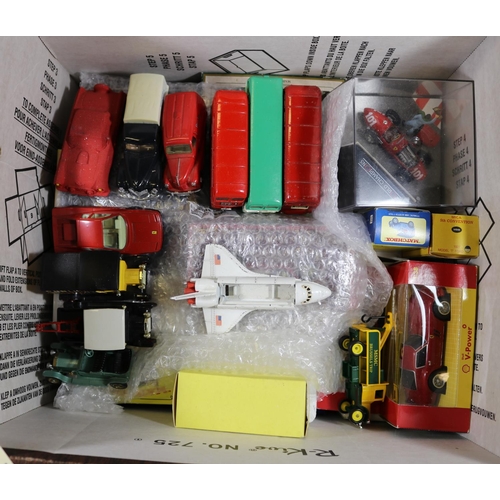 352 - A quantity of Various Makes. Including 2x Minichamps: Ferrari F355 and Audi TT Coupe. EFE Atkinson C... 