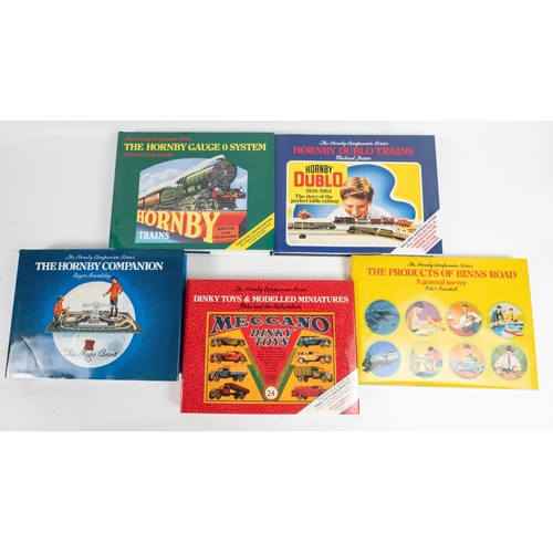 2 - 5 The Hornby Companion Series Books. The Products of Binns Road - A General Survey. Dinky Toys & Mod... 