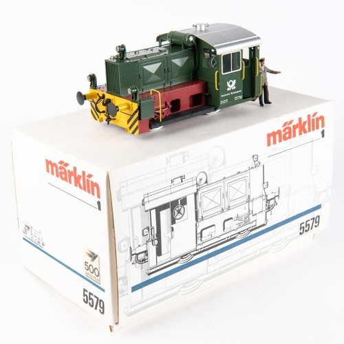 234 - A Marklin Gauge One (Spur 1), 45mm, Deutsche Bundespost Kof (Freiburg) 0-4-0 Diesellokomotive OPD Fr... 