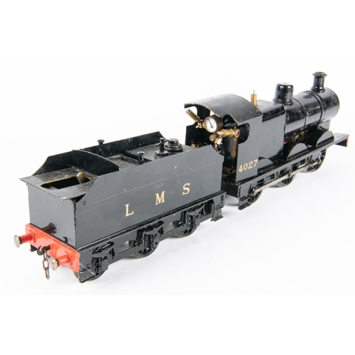 246 - A Gauge One live steam 'Project' Fowler Class 4F 0-6-0 locomotive. Spirit fired, single cylinder, sl... 