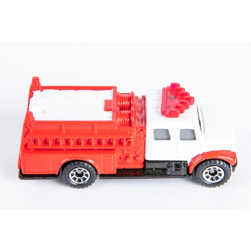 331 - Matchbox  International  fire pumper, Hand painted hand hand decorated, Glued base, Beautifully fini... 