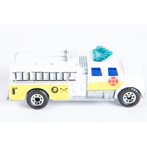 334 - Matchbox international fire pumper, solid painted resin and hand decorated. From Tyco Matchbox facil... 