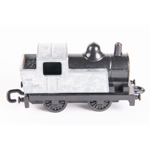 339 - Matchbox 0-4-0 steam locomotive. unspun and unriveted base plate, bare metal body, from Tyco Mount L... 