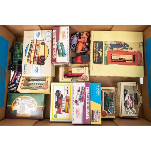 371 - 50+ diecast vehicles by Corgi, Maisto, Lledo, etc. Including; 24x Maisto Sports Car collection; Lotu... 