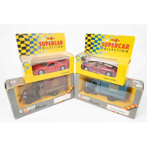 371 - 50+ diecast vehicles by Corgi, Maisto, Lledo, etc. Including; 24x Maisto Sports Car collection; Lotu... 