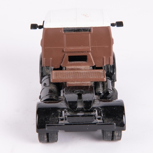 485 - Corgi Toys pre-production Atkinson Tractor Unit. In Whitbread lined brown livery with white roof. Wi... 