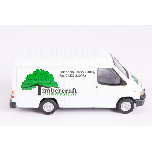 486 - A Corgi Toys pre-production Ford Transit Van. In Timbercraft Cabinet Displays livery, featuring a la... 