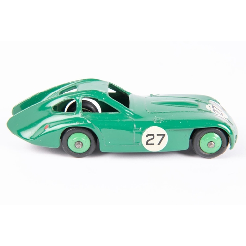 569 - Dinky Toys Bristol 450 Sports Coupe (163). In British Racing Green with green wheels. RN 27. Boxed, ... 