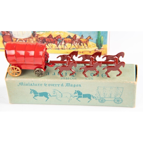 618 - Quantity of mainly Japanese manufacturers, metal Santa Claus on sled, with 8 reindeer in flying posi... 