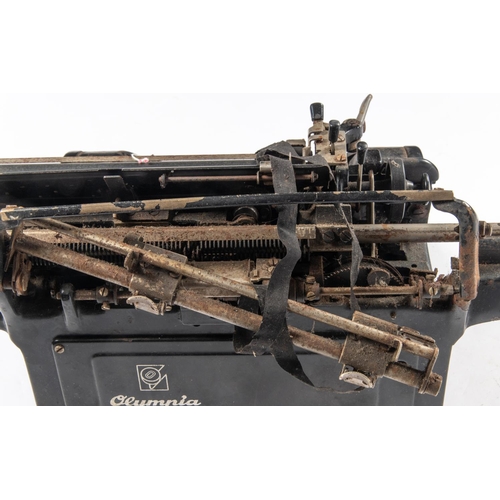 128 - A large Third Reich period typewriter, marked 