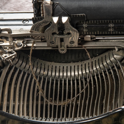 129 - A German pre war portable Corona Typewriter. GC (some attention to mechanism needed) £20-30