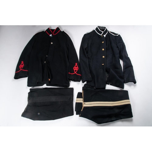 231 - 2 well made Zulu war replica tunics, Natal Carbineers and Victoria Mounted Rifles; a pair of trouser... 