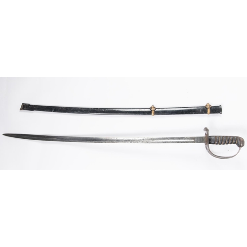 440 - A Canadian officer's 1827 Rifles pattern sword, 32